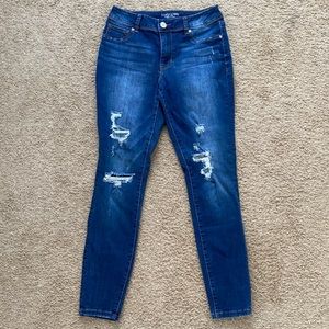 Maurice’s Distressed Skinny Jeans